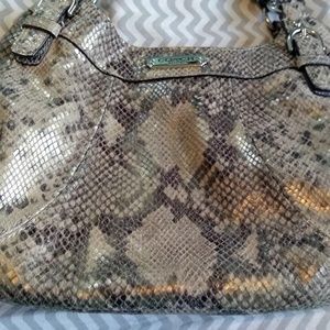 Medium Snake skin coach purse